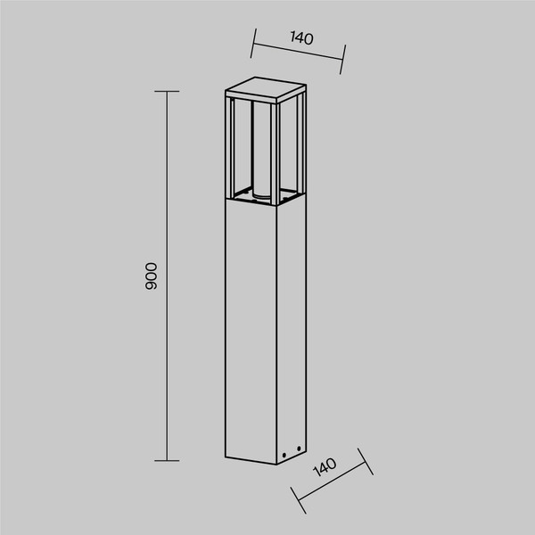 Светильник уличный Maytoni Expo O480FL-L12B3K1