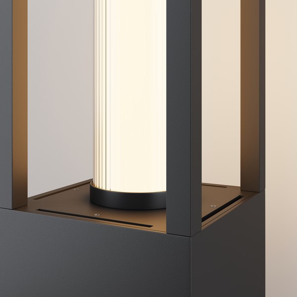 Фонарь уличный Maytoni Expo O480FL-L25B3K