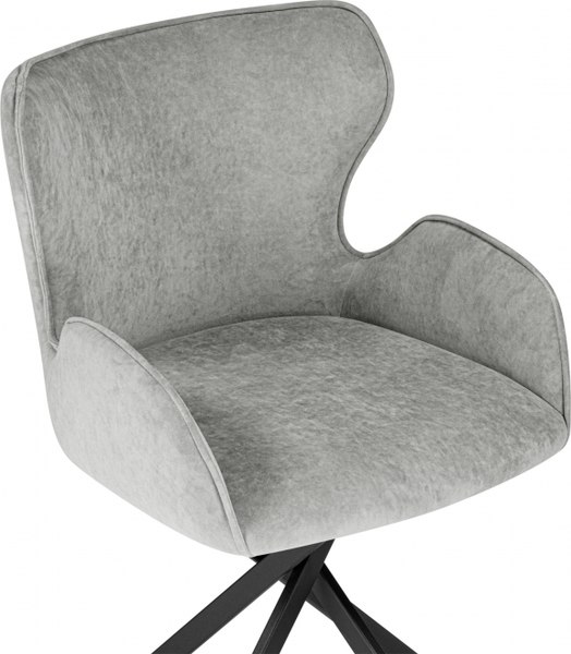 Стул Woodville Карлайл (антрацитовый/черный)