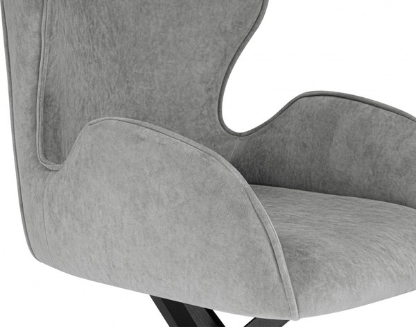 Стул Woodville Карлайл (антрацитовый/черный)