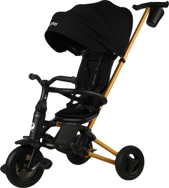 Трехколесный велосипед с ручкой QPlay Sprinter Sl / S700-17 - фото