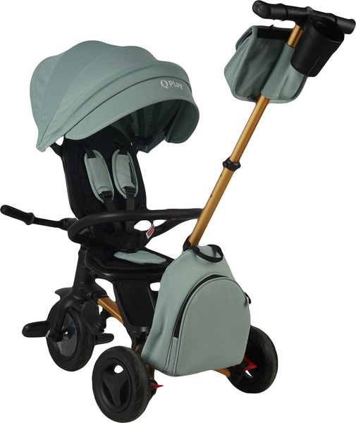 Трехколесный велосипед с ручкой QPlay Sprinter Sl / S700-17