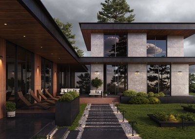 Бра уличное Maytoni Sleek O477WL-L2GF3K