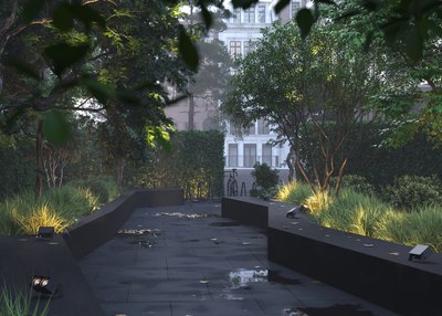 Светильник уличный Maytoni Spot O486FL-L10GF3K