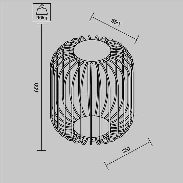 Светильник уличный Maytoni Wisp O478FL-L18GF3K