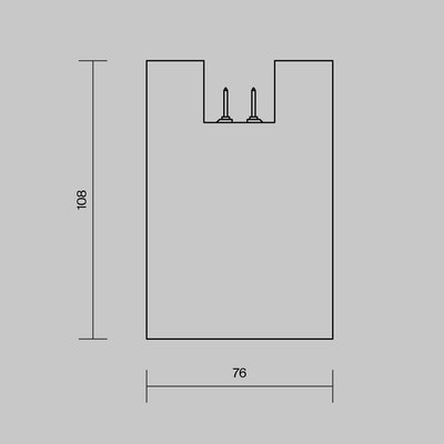 Светильник уличный Maytoni Alfa O-TR01-2-S-16WB3K