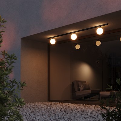 Светильник уличный Maytoni Luna O-TR01-2-S-9WB3K