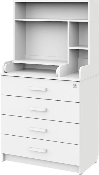 Комод пеленальный Sweet Baby Albero New (белый) - фото