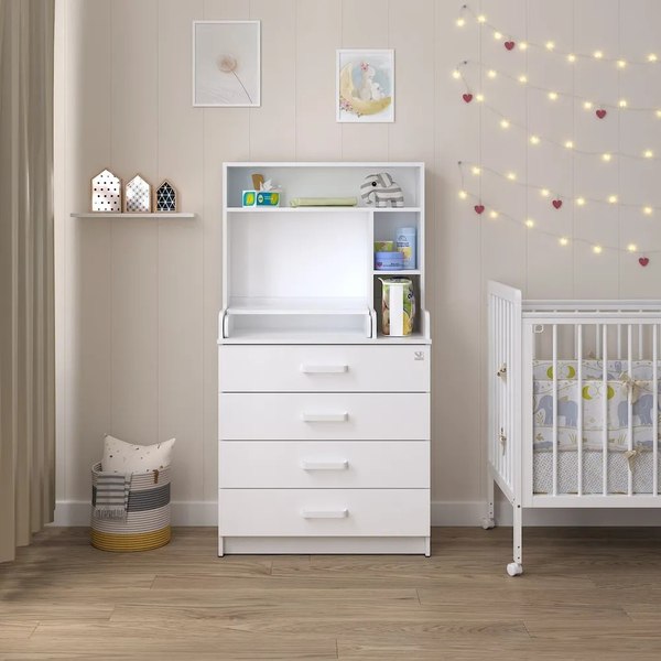 Комод пеленальный Sweet Baby Albero New (белый)