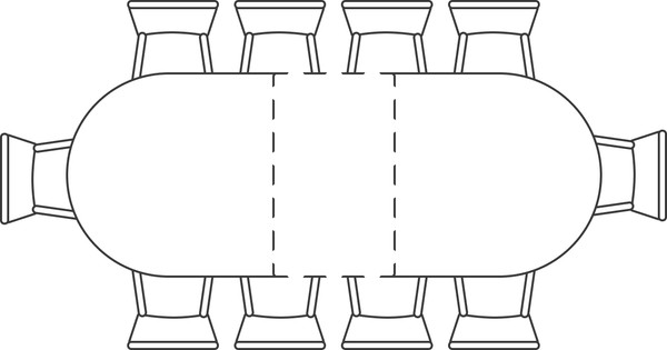 Обеденный стол Woodville Эвклаз