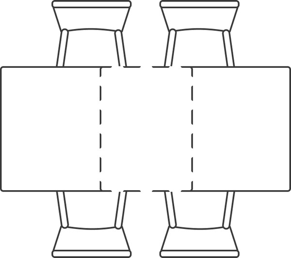 Обеденный стол Notta Джек 140/200x80