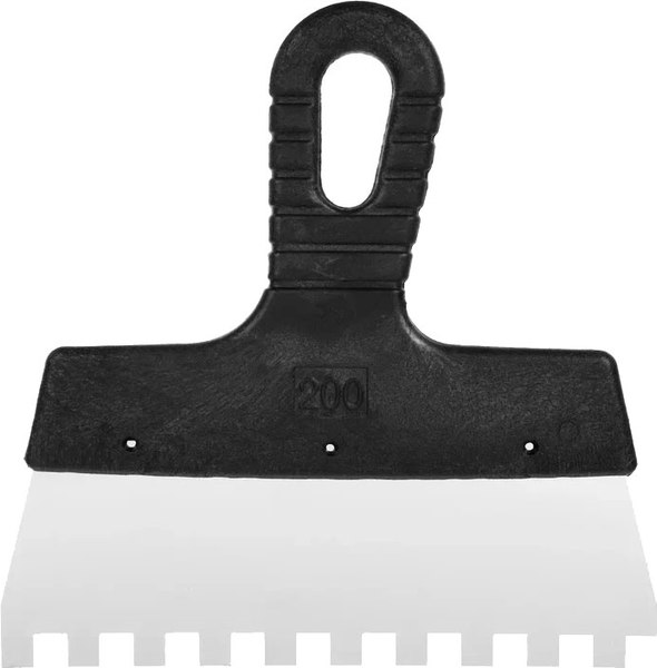 Шпатель Korvus Малярный зубчатый 200мм - фото