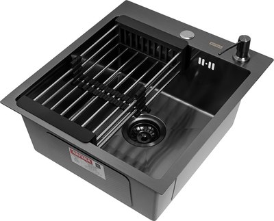 Мойка кухонная Arfeka AF 45x50.5+CL AR+DS AR - фото