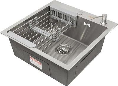 Мойка кухонная Arfeka AF 50x50.5+CL AR+DS AR - фото