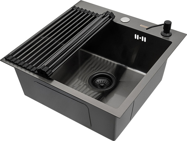 Мойка кухонная Arfeka Eco AR 50x50 + RM AR + DS AR - фото