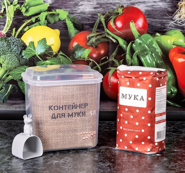 Емкость для хранения Idea Для муки М1183