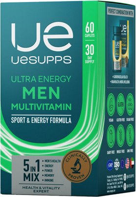 Витаминно-минеральный комплекс UESUPPS Ultra Energy Men Multivitamin Formula - фото