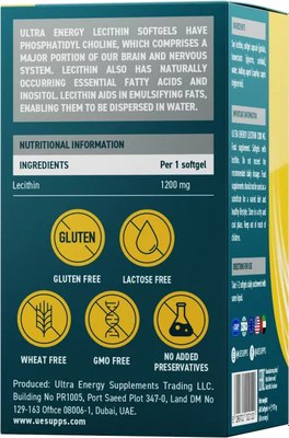 Пищевая добавка UESUPPS Ультра Энерджи Лецитин