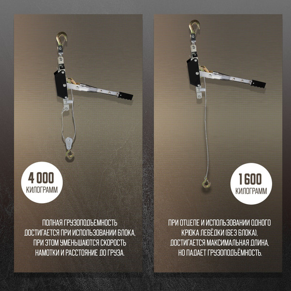 Лебедка автомобильная Tundra 10645316