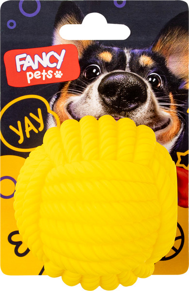 Игрушка для собак Fancy Pets Мячик узел / FPP20 - фото