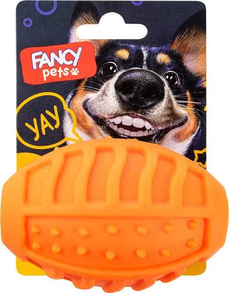 Игрушка для собак Fancy Pets Мячик регби / FPP21 - фото
