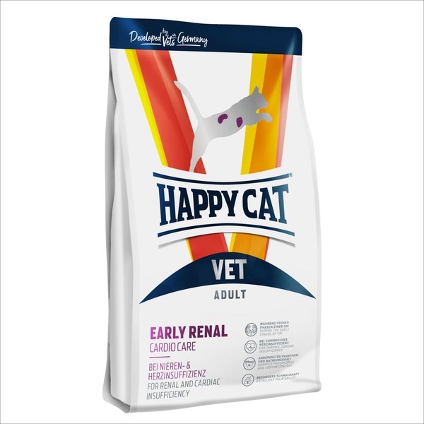 Сухой корм для кошек Happy Cat Vet Early Renal&Cardio - фото