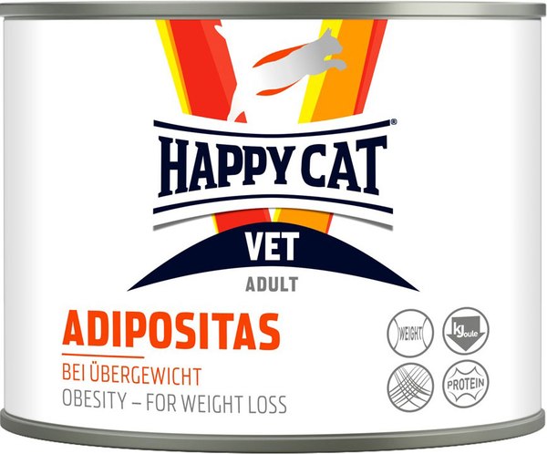 Влажный ветеринарный корм для кошек Happy Cat Vet Diat Adipositas - фото
