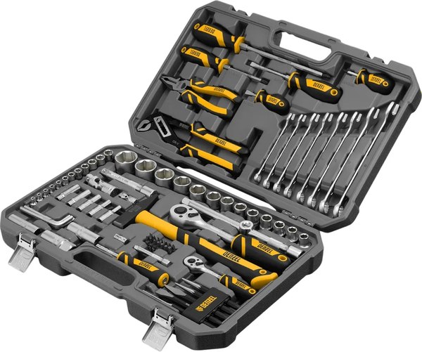 Универсальный набор инструментов Denzel 15802 - фото