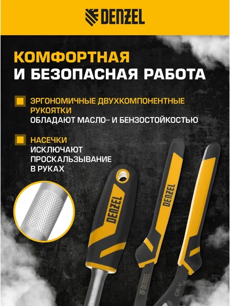 Универсальный набор инструментов Denzel 15807