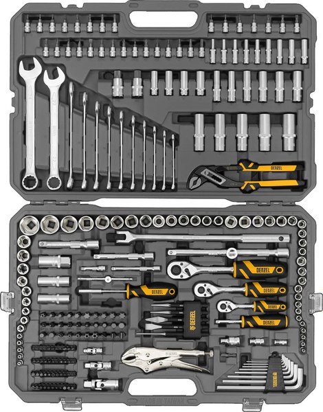 Универсальный набор инструментов Denzel 15808