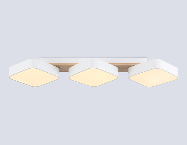 Люстра Ambrella FL4877/3 WH/WD