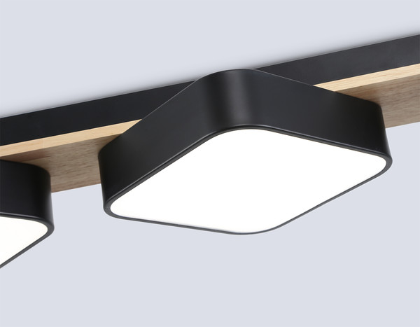 Люстра Ambrella FL4878/3 BK/WD