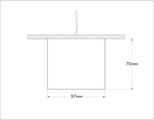 Точечный светильник Ambrella TN52882 SWH/SGD