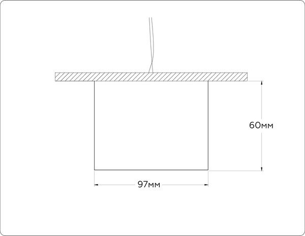 Точечный светильник Ambrella TN52892 SWH/GWH