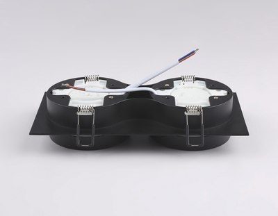 Точечный светильник Ambrella TN52424/2 BK/FR