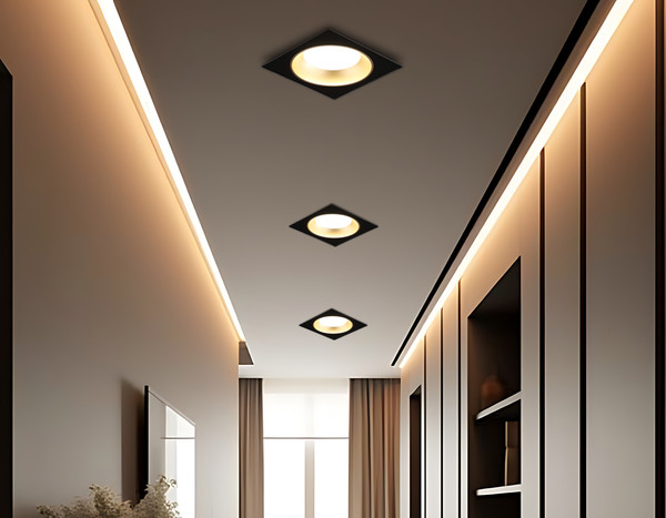 Точечный светильник Ambrella TN52340 SBK/SGD