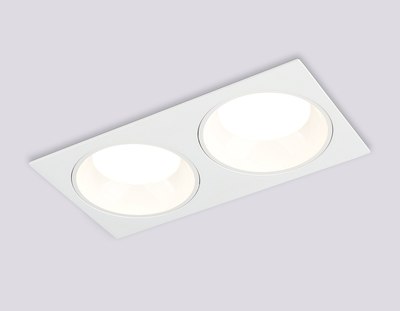 Точечный светильник Ambrella TN52343/2 SWH/GWH