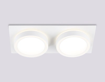 Точечный светильник Ambrella TN52423/2 WH/FR