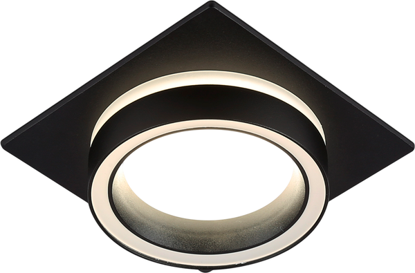 Точечный светильник Ambrella TN52422 BK/FR - фото