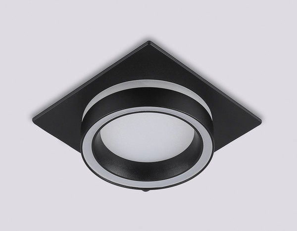 Точечный светильник Ambrella TN52422 BK/FR