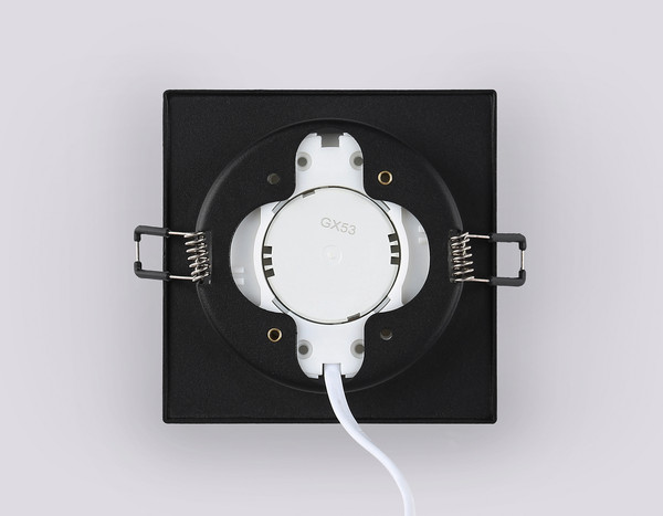 Точечный светильник Ambrella TN52422 BK/FR