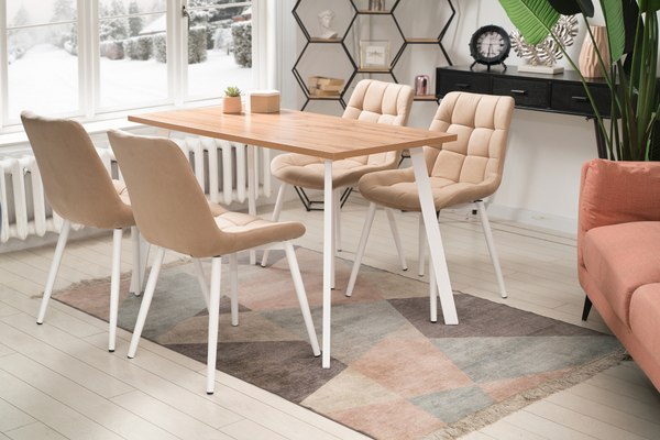 Обеденный стол Notta Тринити Лофт 120x80x75 25 мм