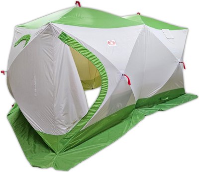 Палатка Медведь Екатеринбург Куб-3 Дубль зимняя - фото