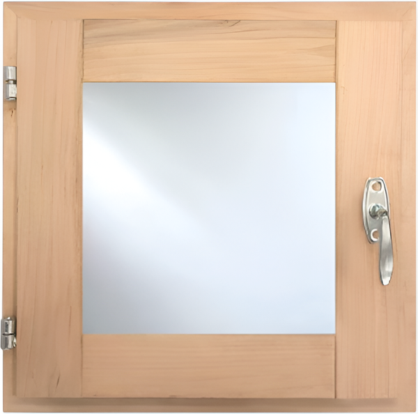 Окно для бани LK Ольха 30х30 - фото