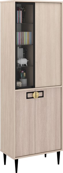 Шкаф с витриной Аквилон Муза № 2.1