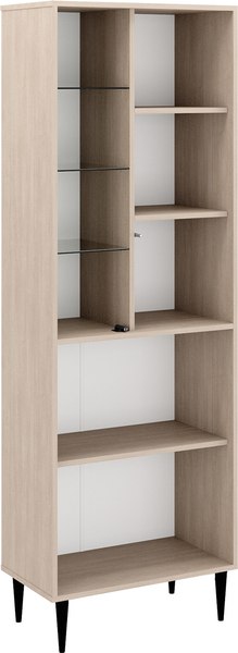 Шкаф с витриной Аквилон Муза № 2.1