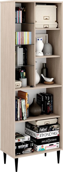 Шкаф с витриной Аквилон Муза № 2.1