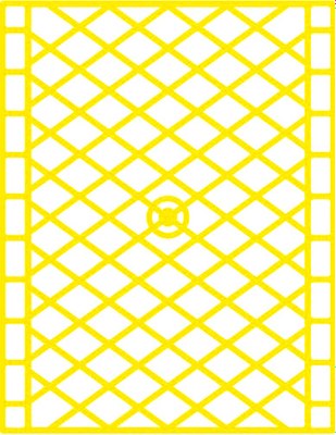 Решетка для мойки БЗПИ 350x270мм / 23с91-3567 - фото