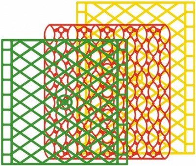 Решетка для мойки БЗПИ 350x270мм / 23с91-3567