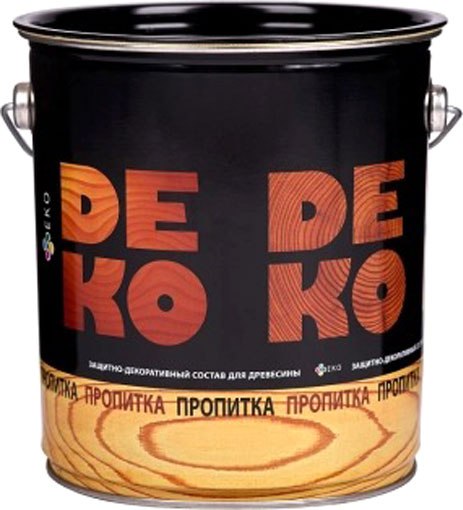 Защитно-декоративный состав Цветогамма Deko - фото